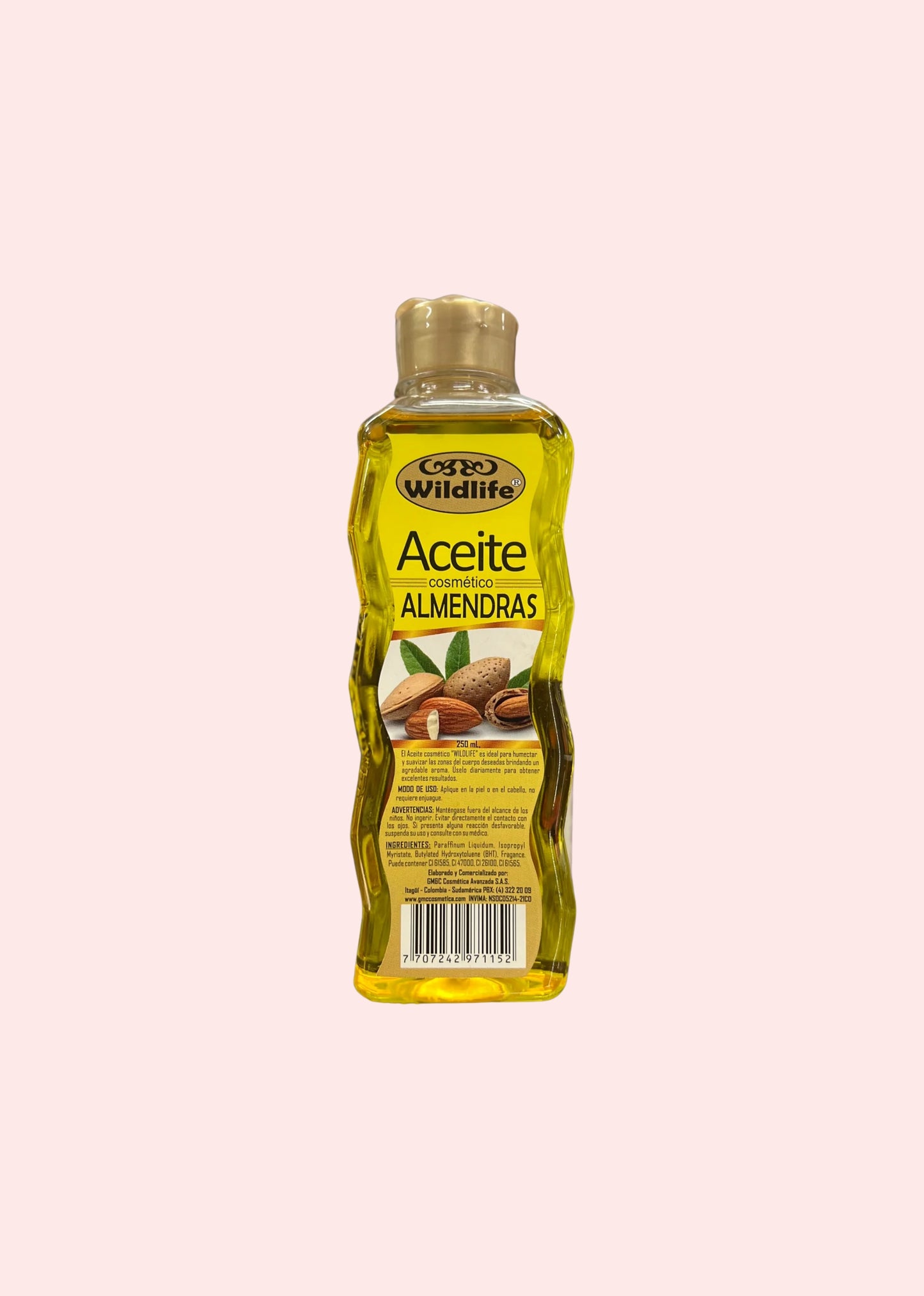 WILDLIFE ACEITE CORPORAL DE ALMENDRAS - 250ML