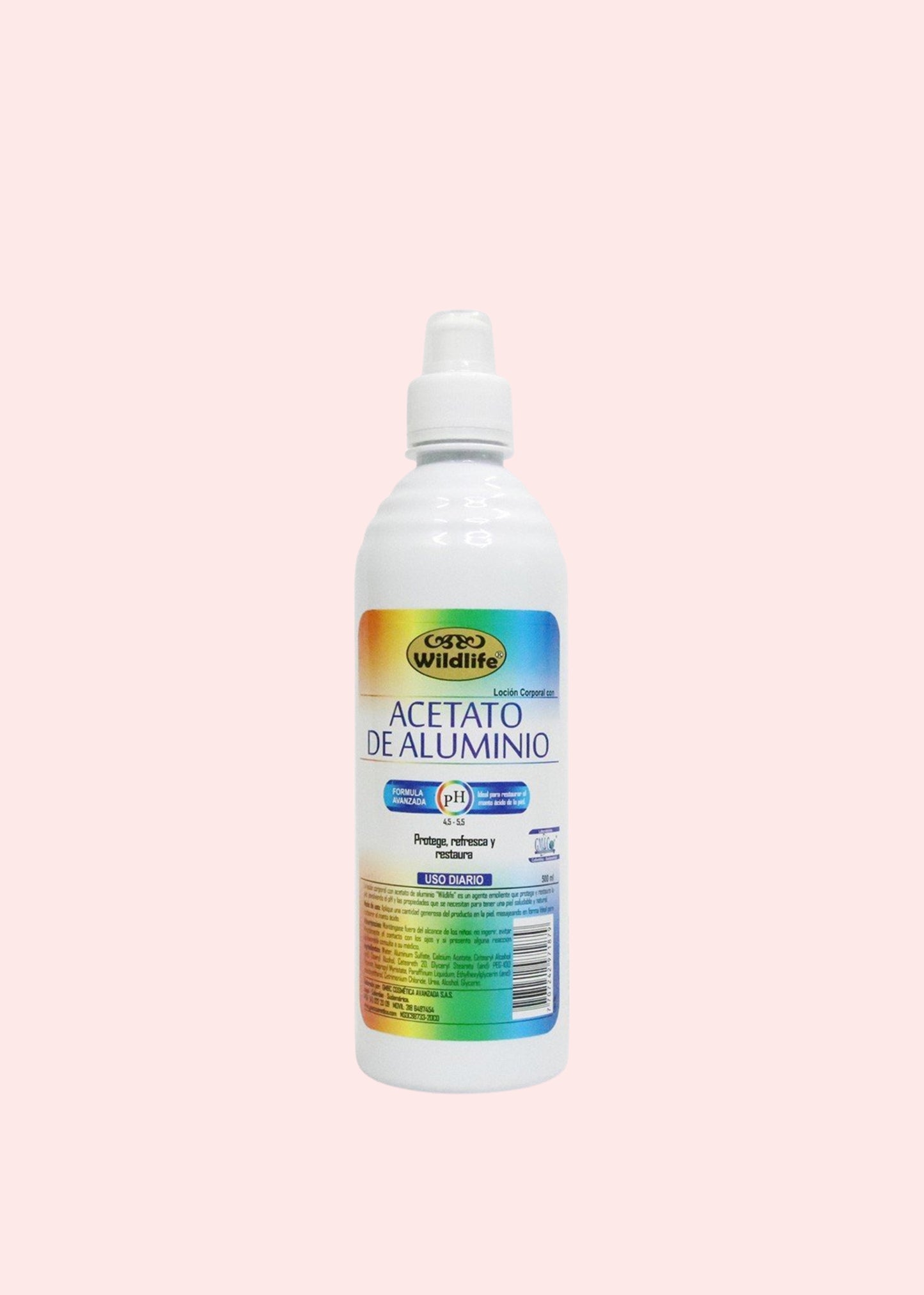 WILDLIFE ACETATO DE ALUMINIO 500 ML