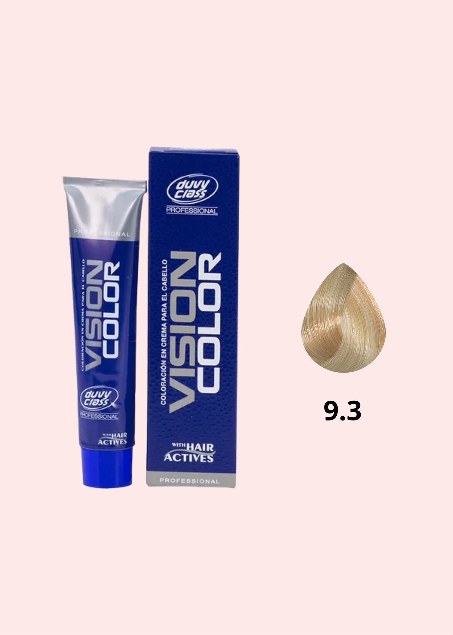 DUVY CLASS TINTE 9.3 RUBIO MUY CLARO DORADO