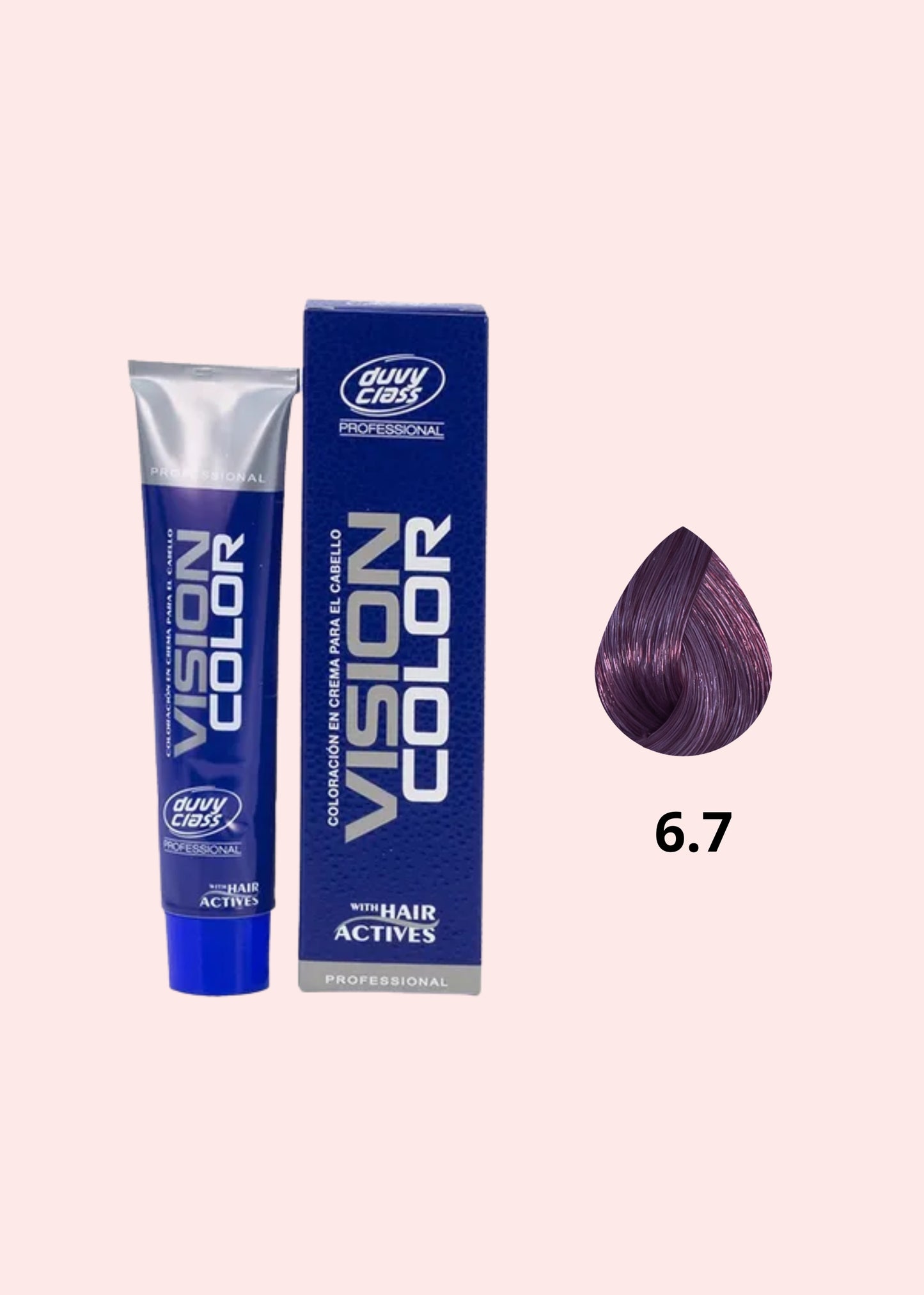 DUVY CLASS TINTE 6.7 RUBIO OSCURO VIOLETA