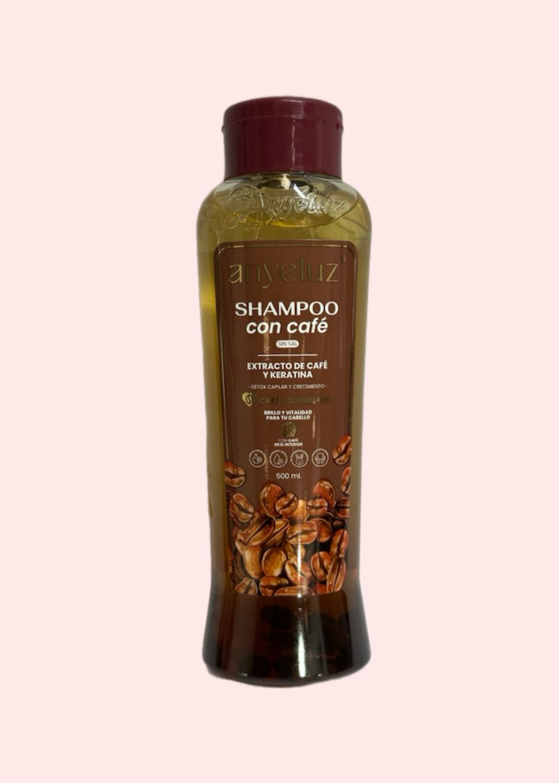 ANYELUZ SHAMPOO DE CAFE 500ML