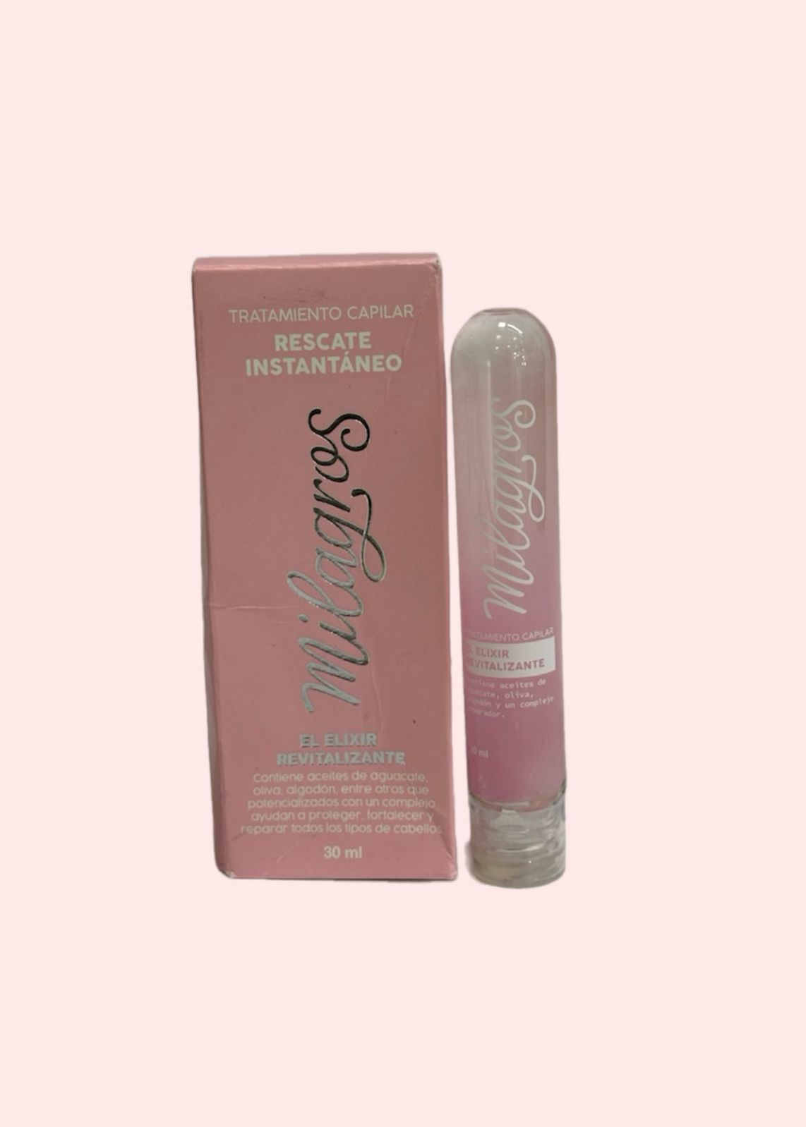 MILAGROS AMPOLLETA CAPILAR ELIXIR REVITALIZANTE 30 ML