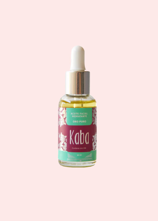 Kaba Aceite Facial Hidratante Oro 24K 30 Ml