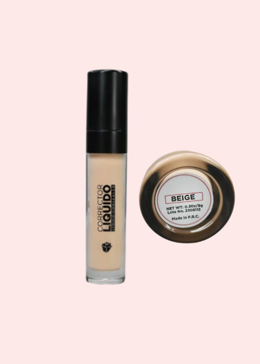 DOLCE BELLA CORRECTOR LIQUIDO MAQUILLAJE DE APLICADOR BEIGE 9745