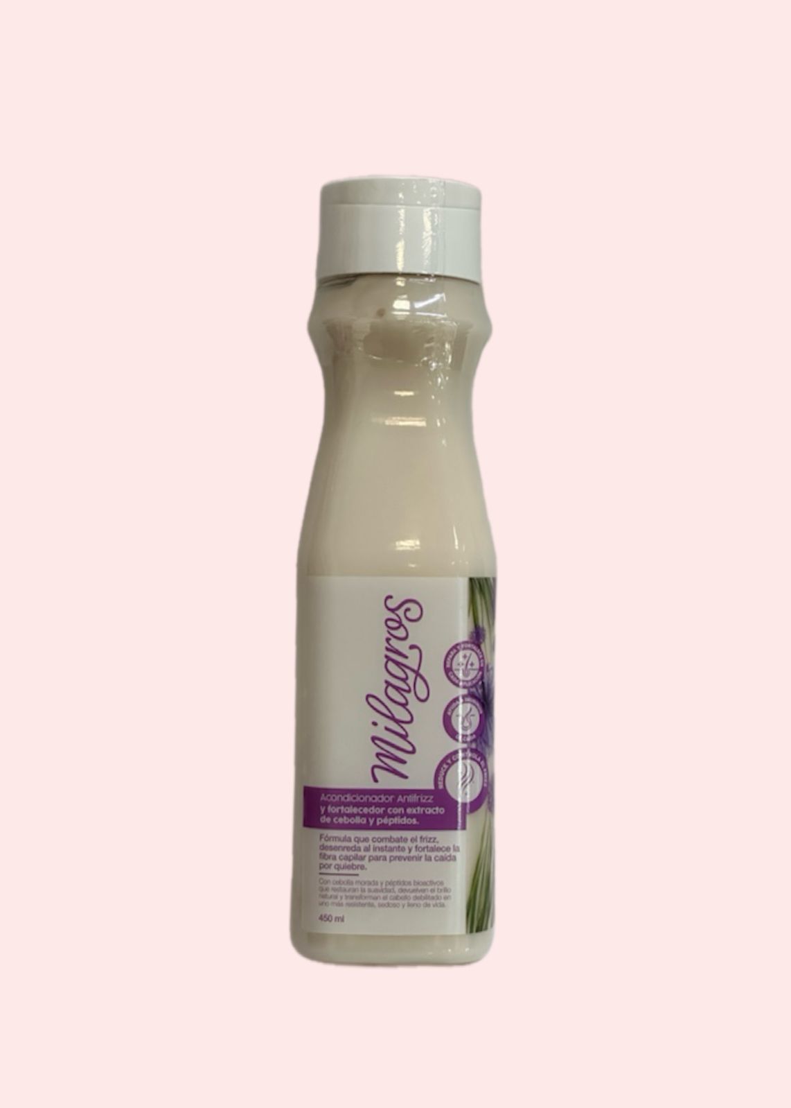 MILAGROS ACONDICIONADOR ANTIFRIZZ DE CEBOLLA Y PEPTIDOS 450 ML