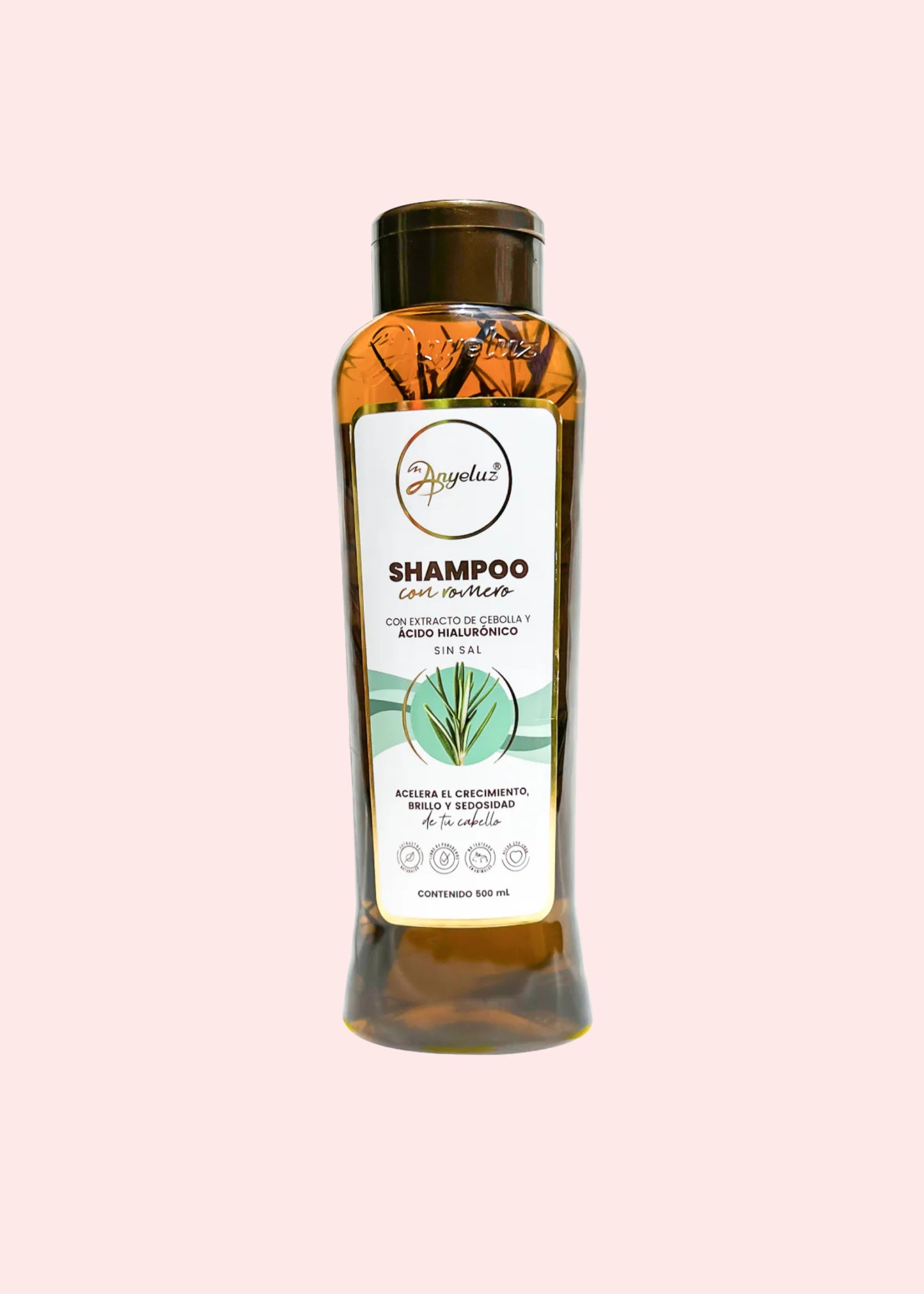 ANYELUZ SHAMPOO CON ROMERO 500 ML