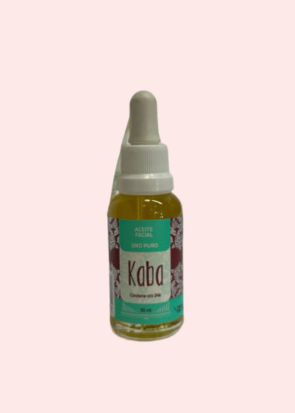 Kaba Aceite Facial Hidratante Oro 24K 30 Ml