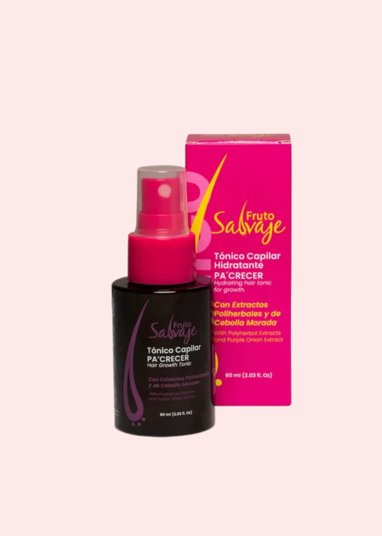 FRUTO SALVAJE TONICO CAPILAR CRECIMIENTO 20ML X3