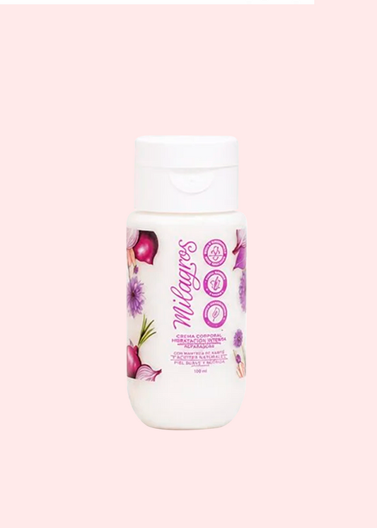 MILAGROS MINI ACONDICIONADOR ANTIFRIZZ CEBOLLA Y PEPTIDOS 100 ML