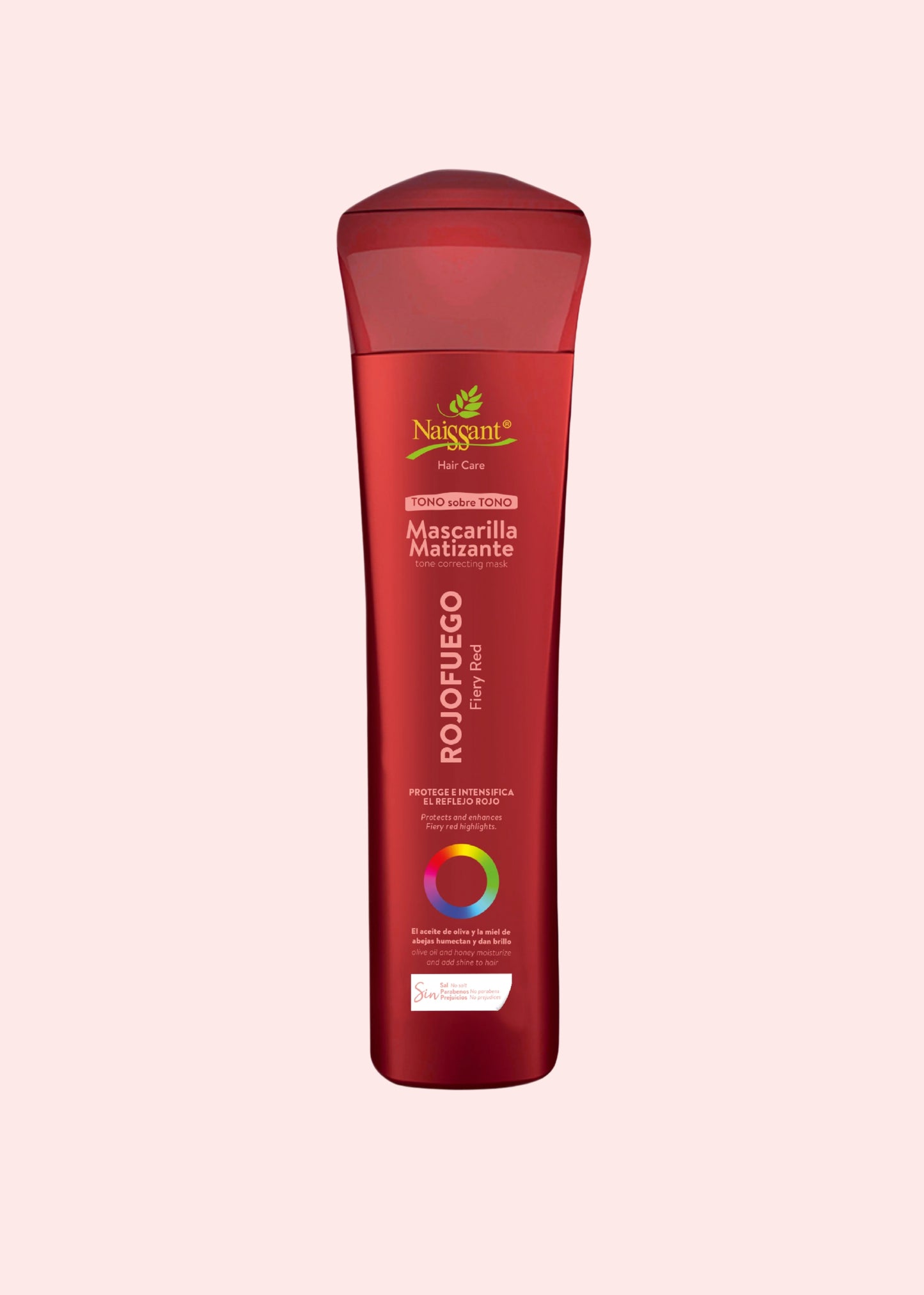 NAISSANT MASCARILLA MATIZANTE 300 ML ROJO FUEGO