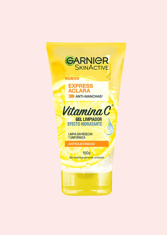 Garnier Skin Active Gel Limpiador Vit C 150 G