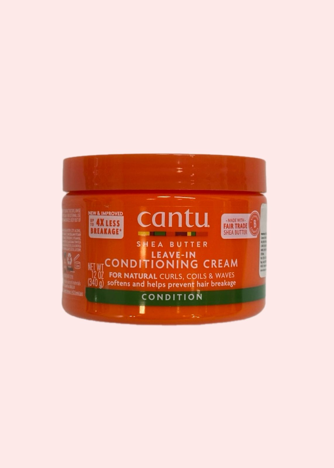 CANTU NATURAL LEAVE-IN CONDITIONING CREAM 12 OZ - 340G