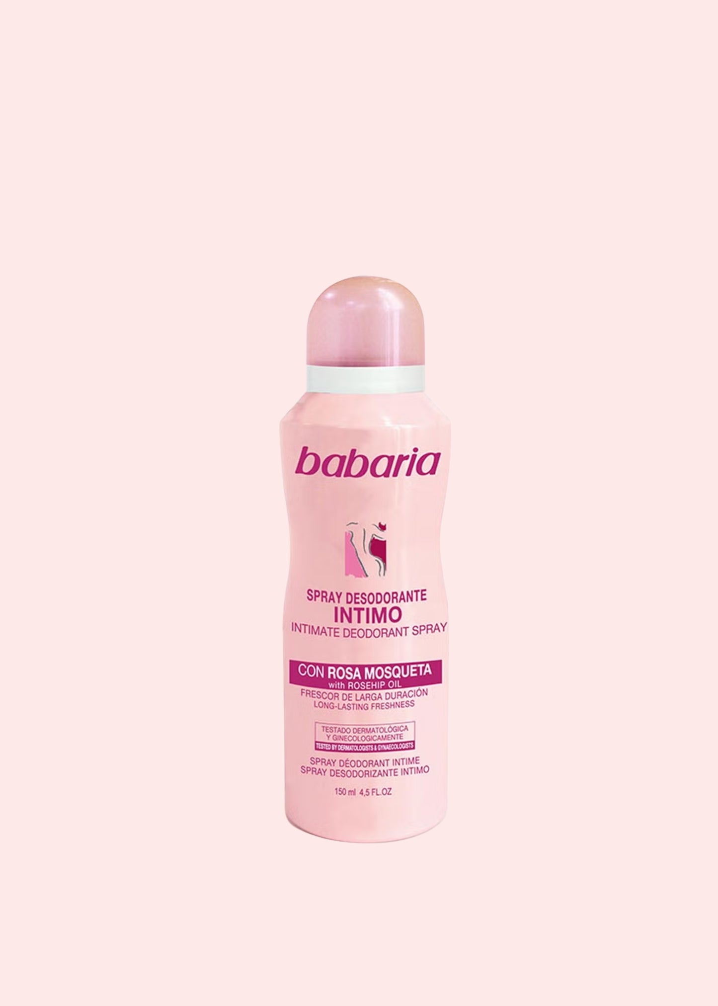 BABARIA SPRAY DESODORANTE INTIMO ROSA MOSQUETA 150ML