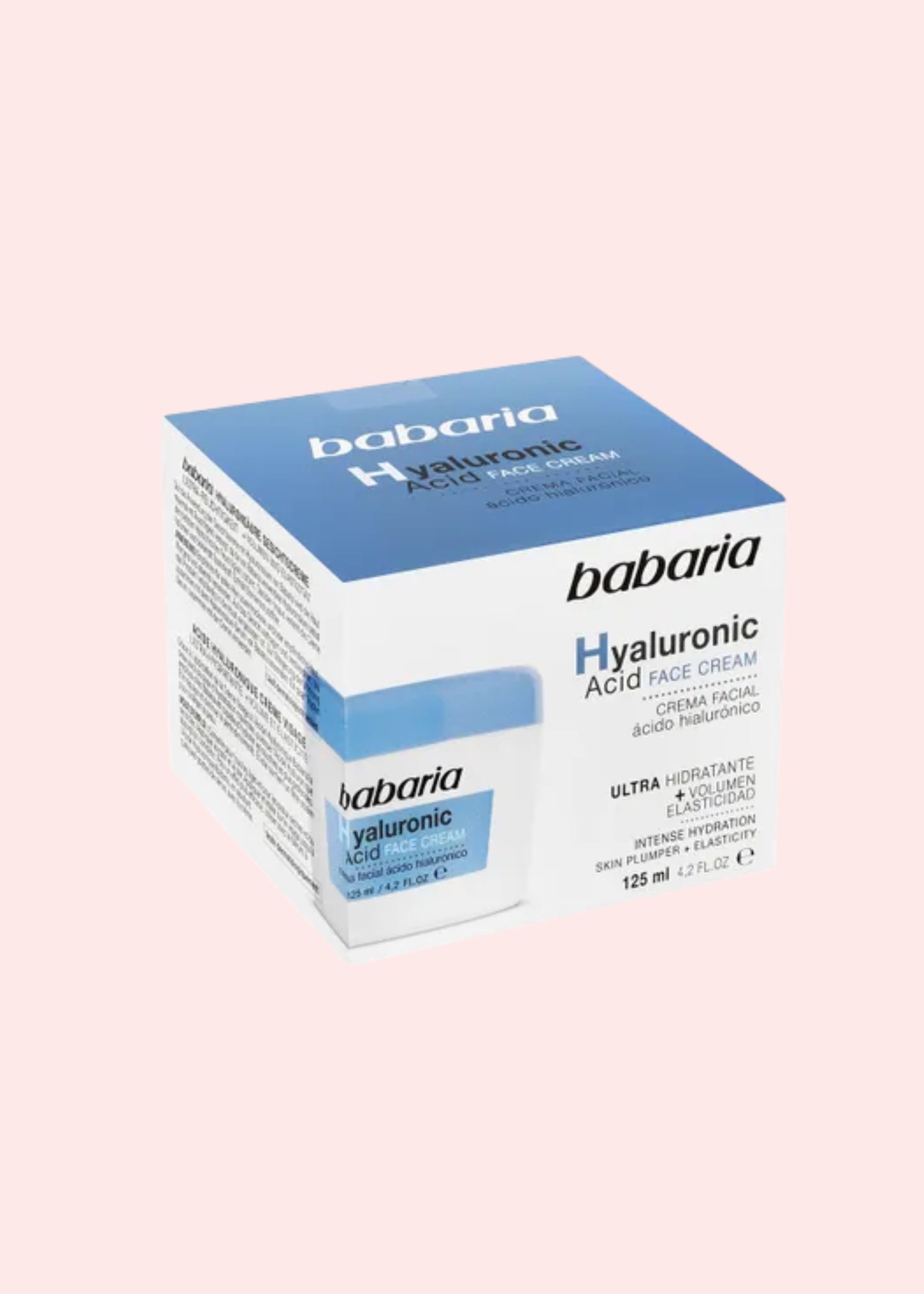 BABARIA CREMA FACIAL ACIDO HIALURONICO 125 ML