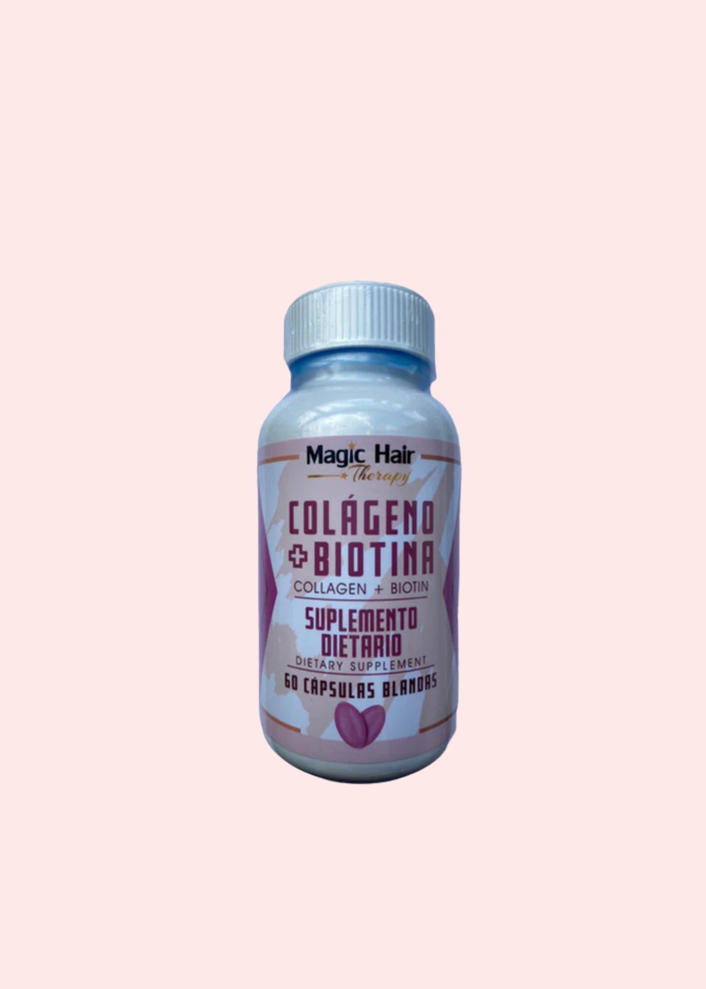 MAGIC HAIR CAPSULAS BLANDAS COLAGENO + BIOTINA 60 UND
