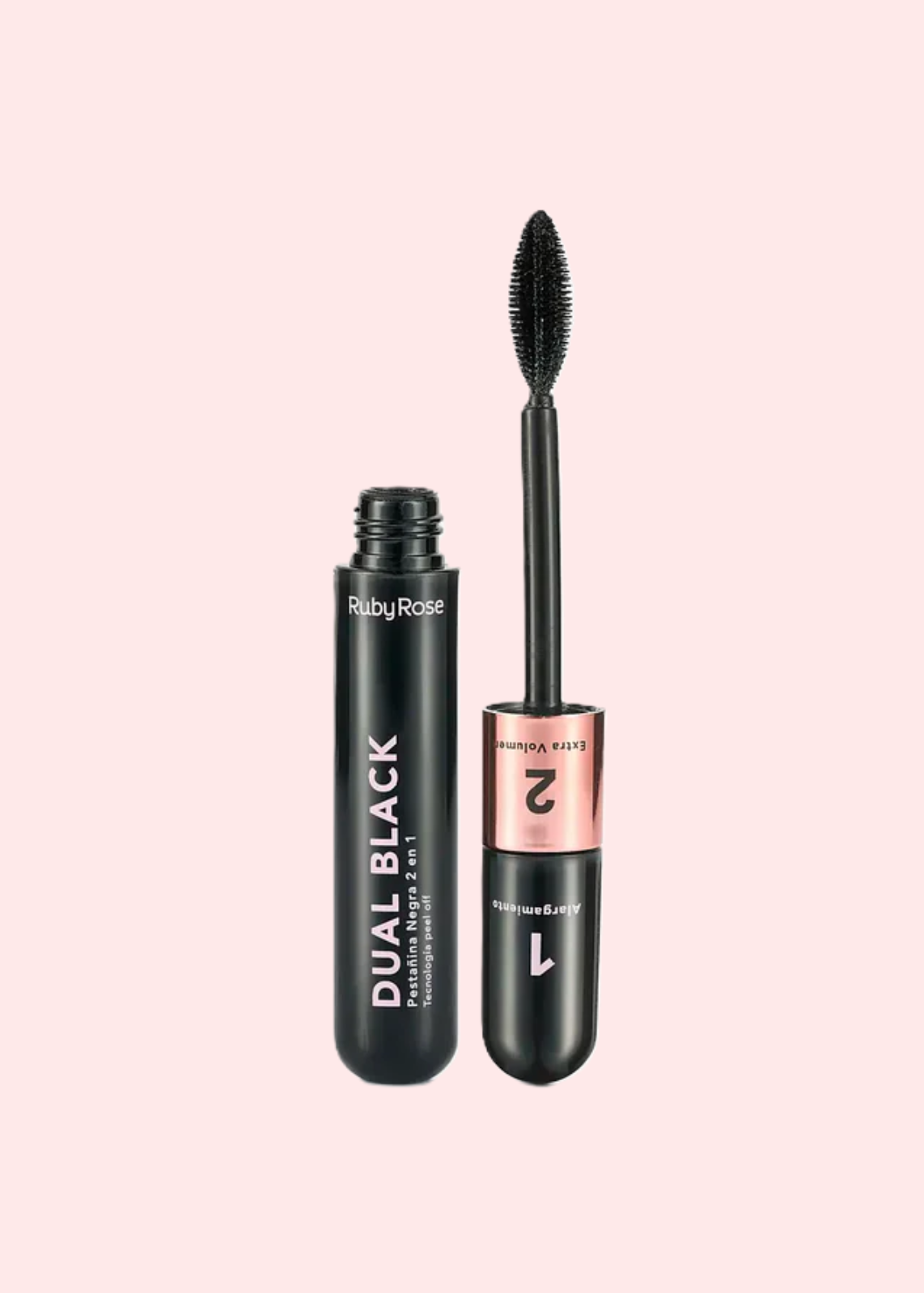 RUBY ROSE PESTAÑINA DUO NEGRA