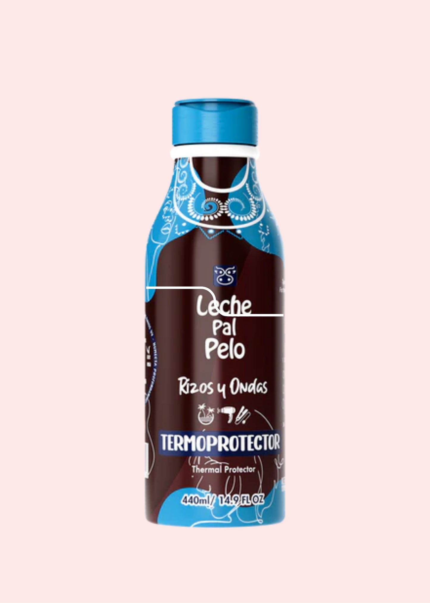 Leche Pal Pelo Termoprotector Rizos Y Afro 250 Ml
