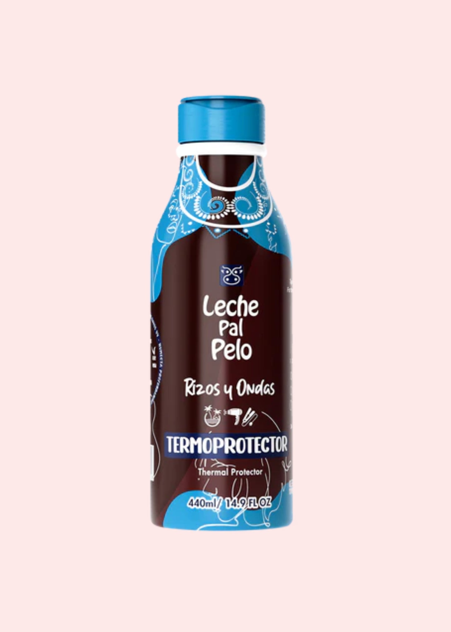 Leche Pal Pelo Termoprotector Rizos Y Afro 440 Ml