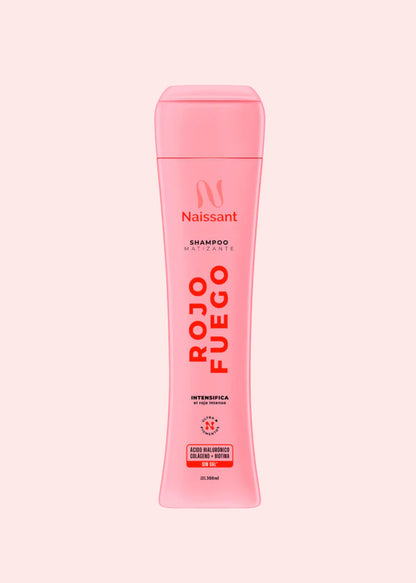 Naissant Shampoo Matizante 300 Ml Rojo Fuego