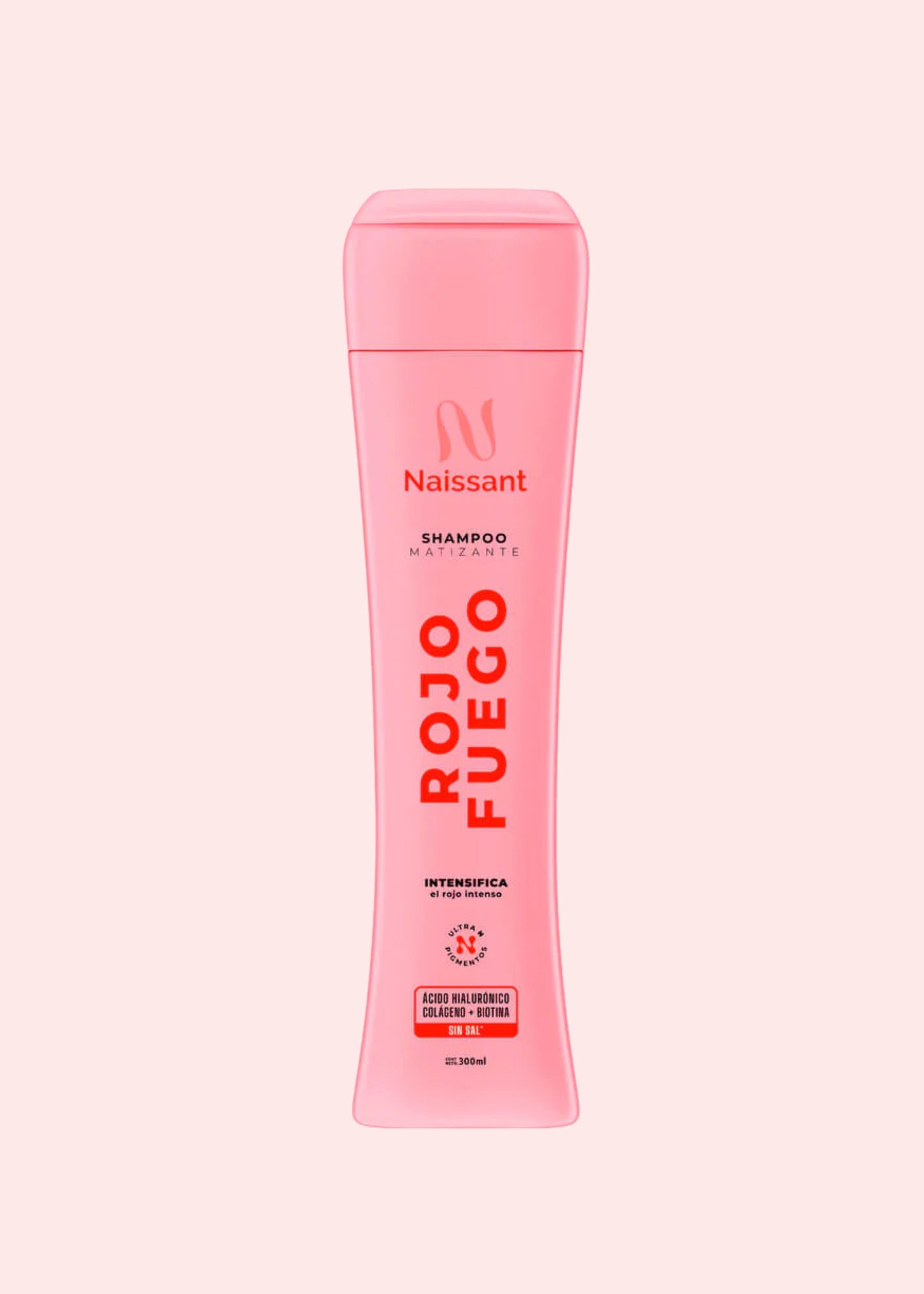 Naissant Shampoo Matizante 300 Ml Rojo Fuego