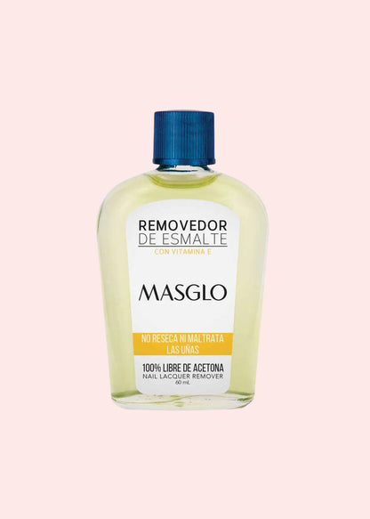Masglo Removedor De Esmalte Con Vitamina E X 60 Ml