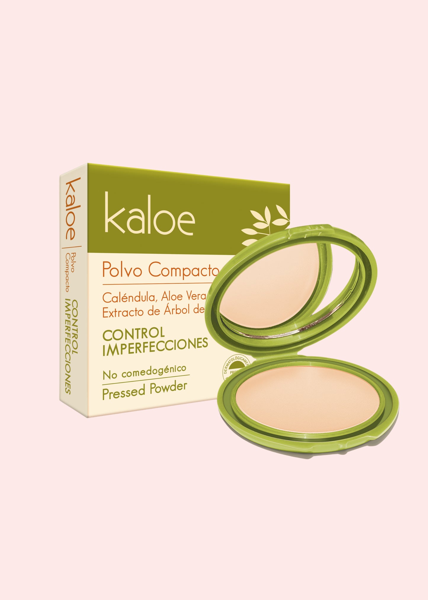 Kaloe Polvo Compacto Control Imperfecciones N1 Almendras 15Gr