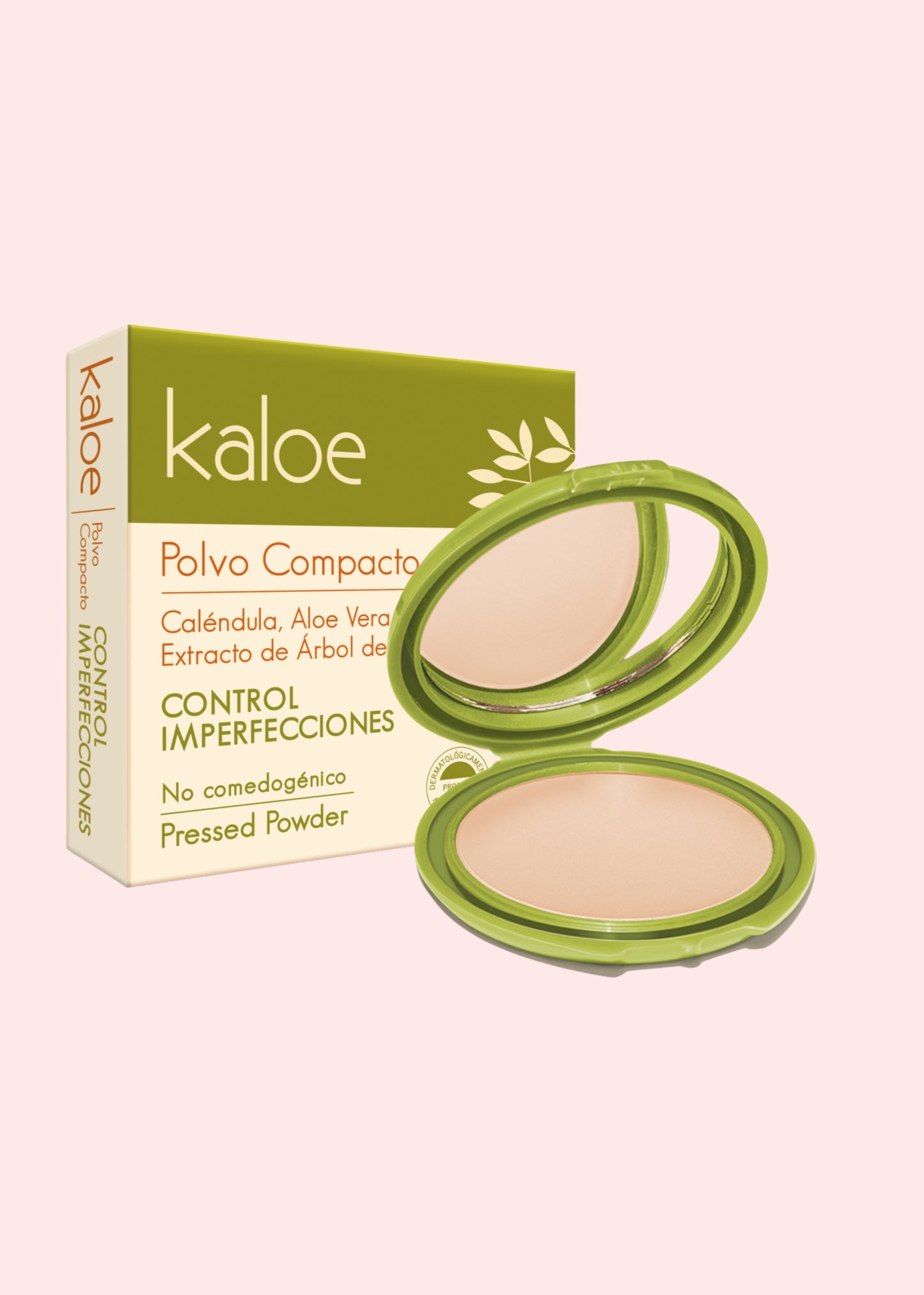Kaloe Polvo Compacto Control Imperfecciones N2 Beige 15Gr