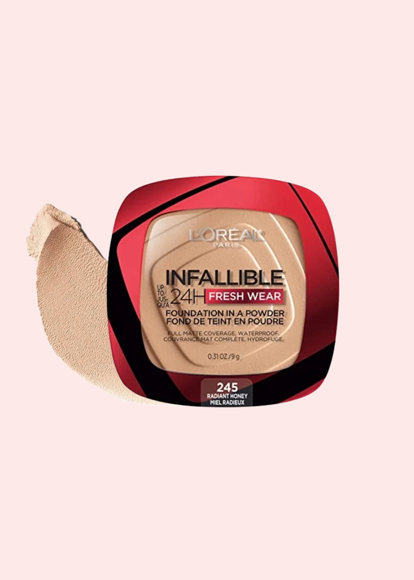 Loreal Polvo Compacto Infalible True Radiant Honey 9Gr
